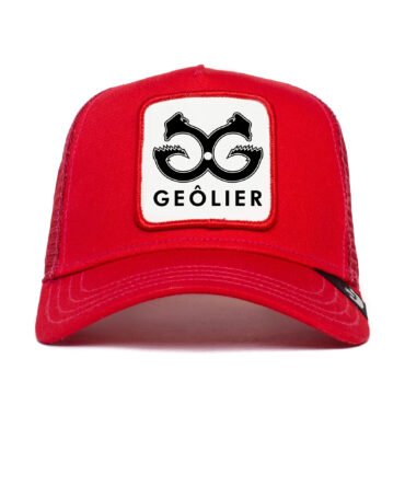 Geôlier Red Trucker Hat – Bold Expression, Urban Edge