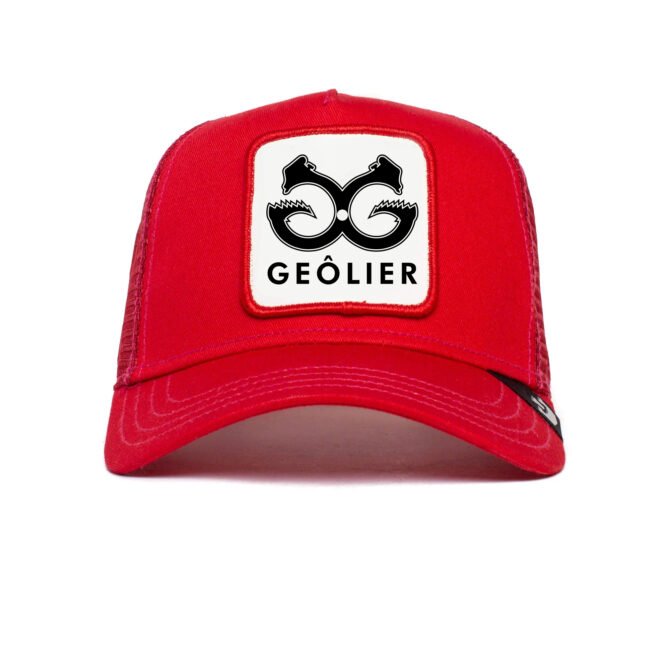 Geôlier Red Trucker Hat – Bold Expression, Urban Edge