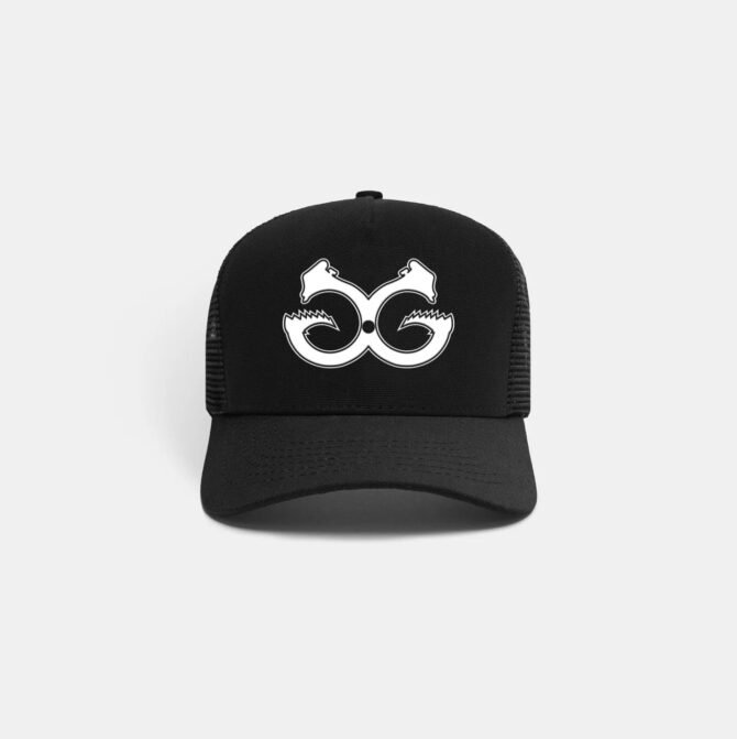 Geôlier Classic Black Trucker Hat